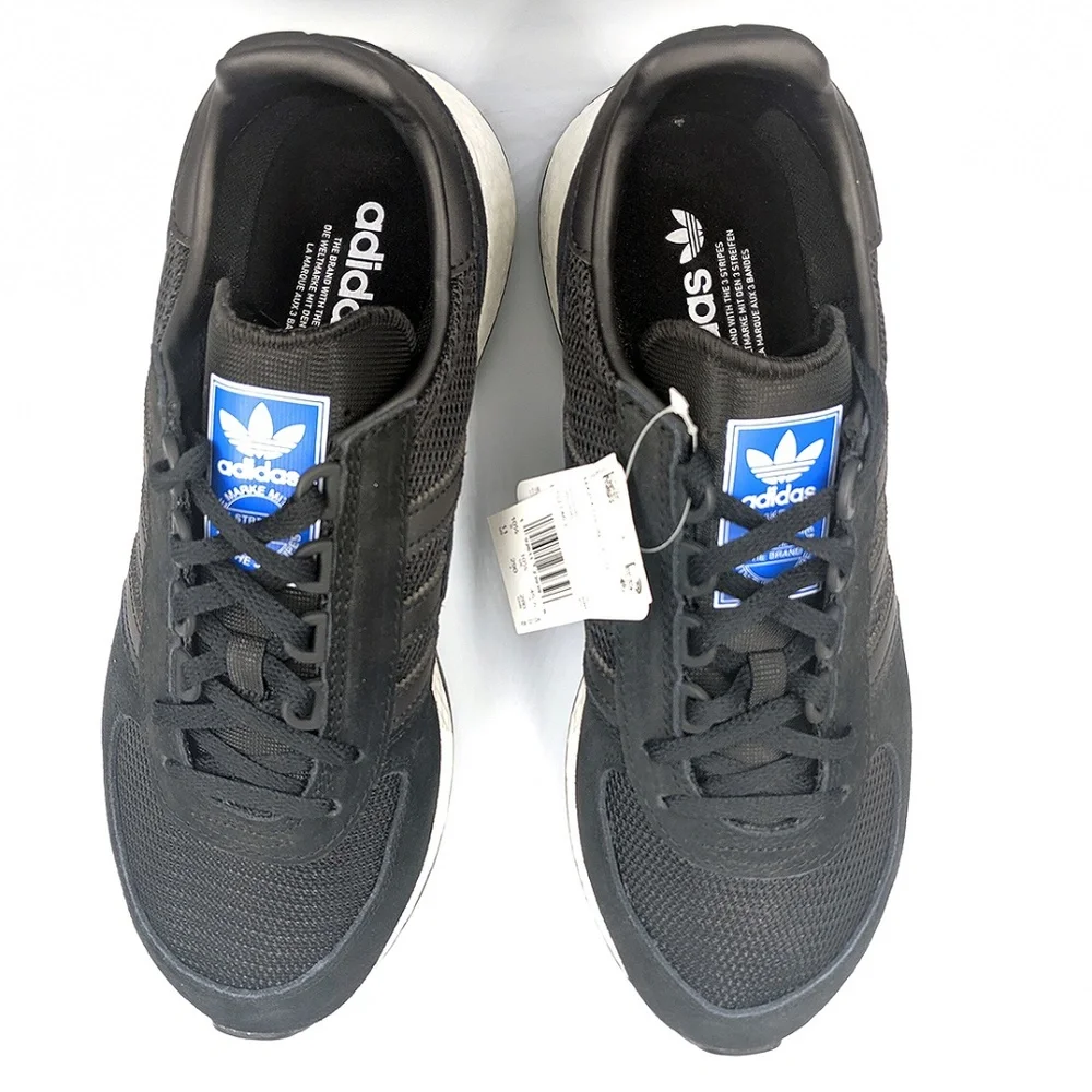 Adidas Originals Men's MarathonX5923 Running Sneakers Black and White - Picture 6 of 8